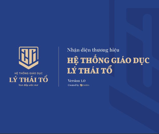 Bộ Nhận diện thương hiệu của Hệ thống giáo dục Lý Thái Tổ